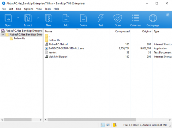 Bandizip Enterprise 7.23 + Crack