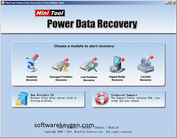 MiniTool Power Data Recovery 10.1 Crack