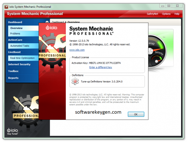 System Mechanic Ultimate Defense 23.4.0.8 Crack + Activation Key 2023