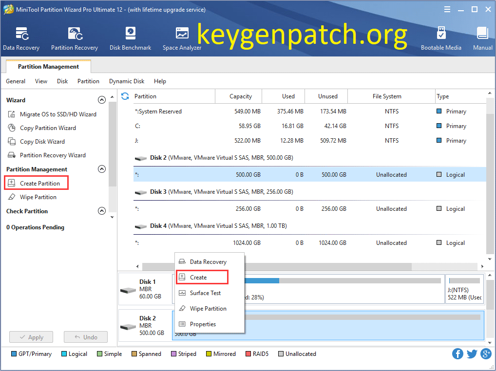 MiniTool Partition Wizard Pro 12.6 Crack Free Full Download